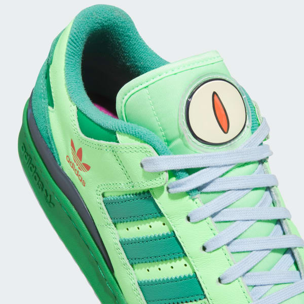 ADIDAS THE SIMPSONS FORUM 84 LOW CL SHOES - Green | Free Shipping