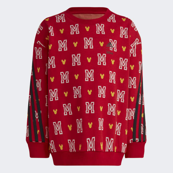 Czerwony adidas x Disney Mickey Mouse Jogger Track Suit