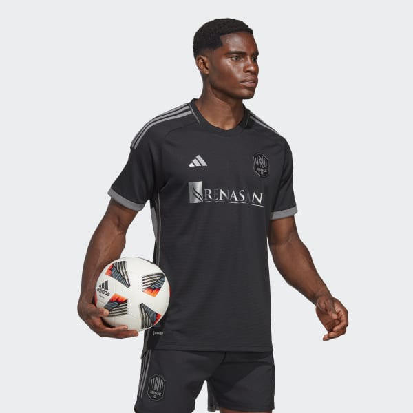 zwart Nashville SC 23/24 Authentiek Uitshirt