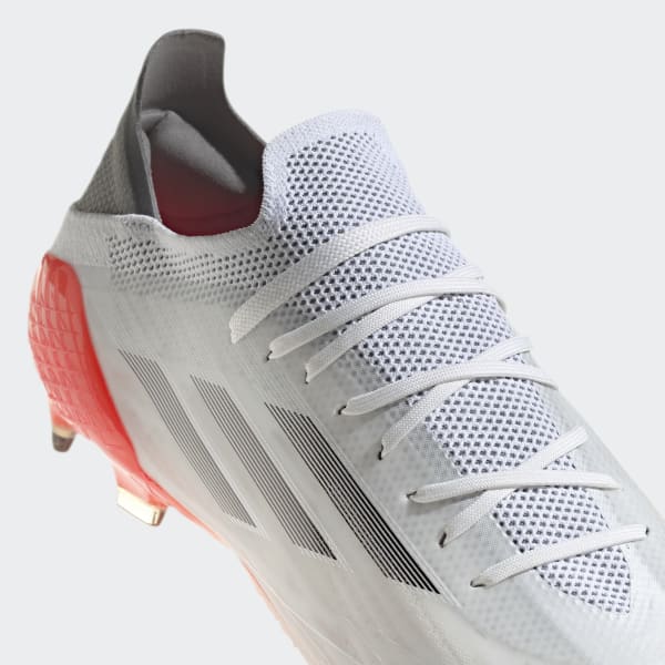 Blanco Zapatos de fútbol X Speedflow.1 Terreno Firme LET27