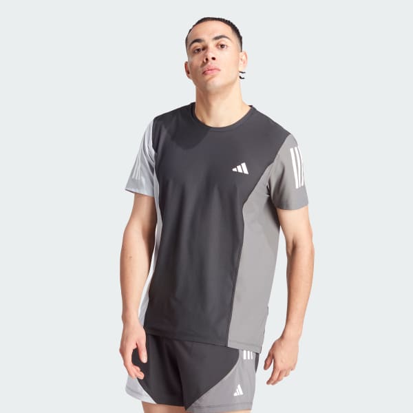 Grey and black adidas shirt store