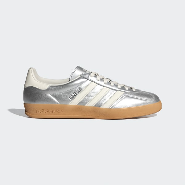 adidas Tenis Gazelle Indoor Plateado adidas Colombia