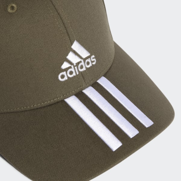 Verde Gorra Béisbol 3 Rayas Sarga (UNISEX)