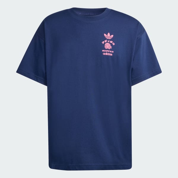 Blue JAPAN FLORALS T