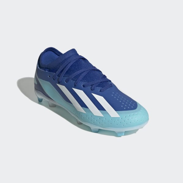 adidas X Crazylight.3 Football boots Firm Ground Kids Blue adidas Thailand