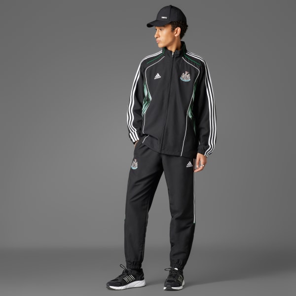 大型セールや時期 - Top Track UBP FC United Newcastle adidas Black Free | ウォーキング・ランニングウェア