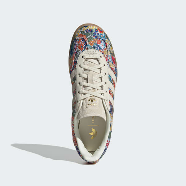Blanc Chaussure Gazelle Indoor x Liberty London