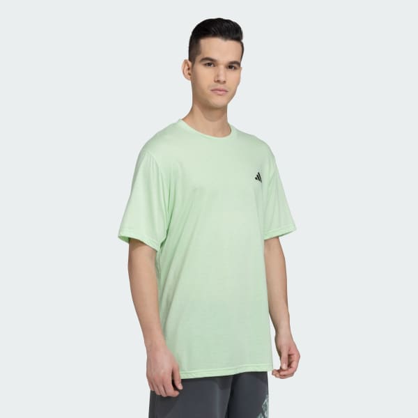 Green TRAIN ESSENTIALS COMFORT TRAINING TEE