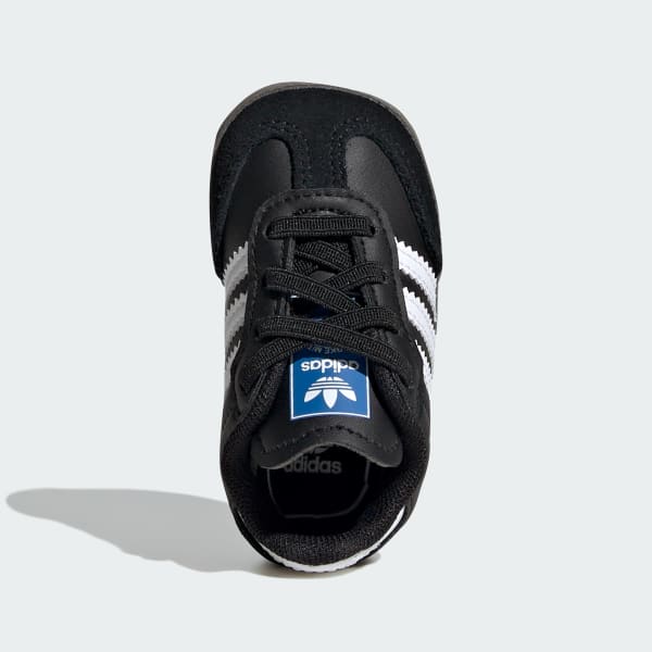 Hitam Sepatu Anak Samba