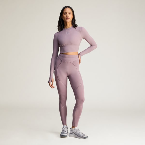 Roxo adidas by Stella McCartney Training Longsleeve Crop