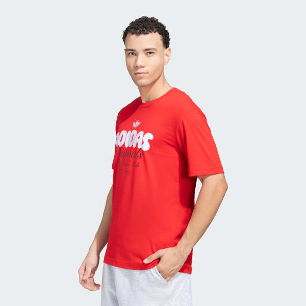 Red Adidas Originals T-Shirt