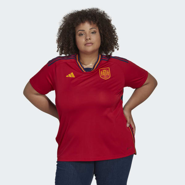 Czerwony Spain 22 Home Jersey (Plus Size) MKZ99
