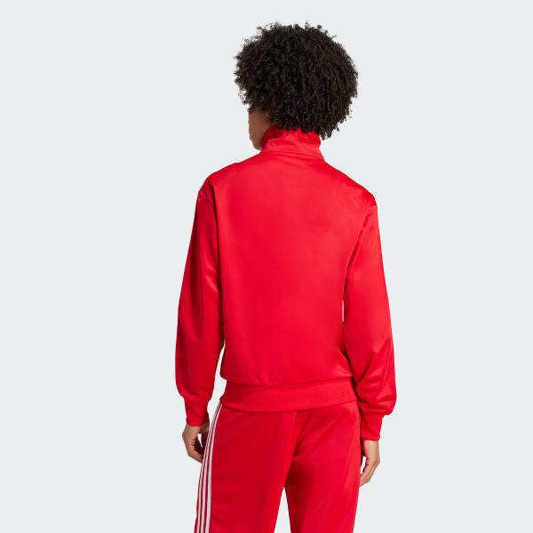 adidas Adicolor Classic Firebird Loose Track Top - Red