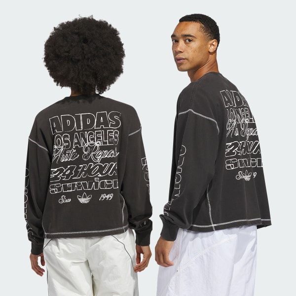 everyone long sleeve tee (BLACK) Sサイズ Asymmetry Skull Long Sleeve Tee – ACDC RAG
