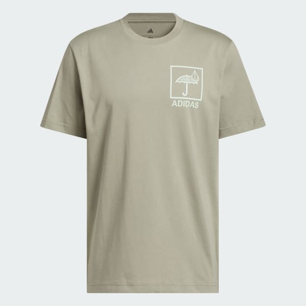 Cinza Camiseta Estampada Raining Buckets