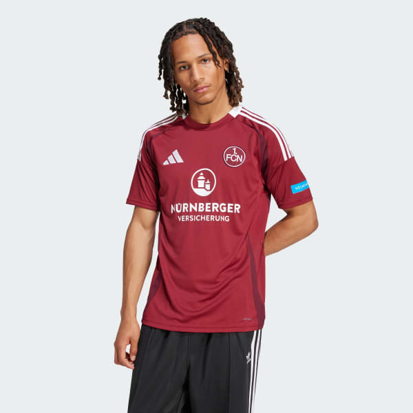 Bordo Camisola Principal 24/25 do 1. FC Nürnberg