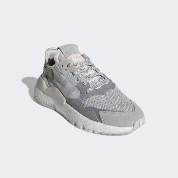 adidas grey and white shoes