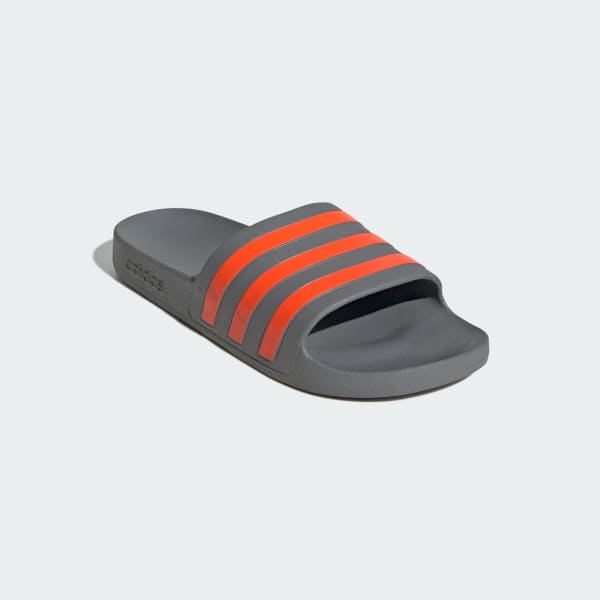 Grey Adilette Aqua Slides