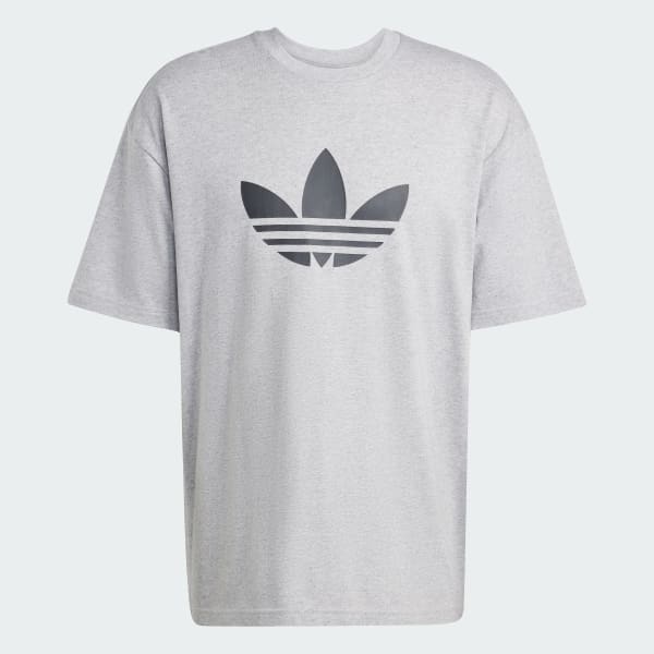 สีเทา เสื้อยืด ADICOLOR TREFOIL