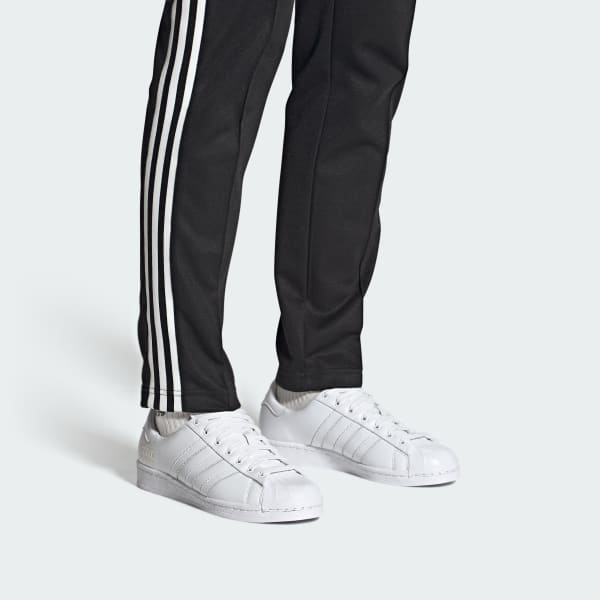 White Superstar Lux Shoes