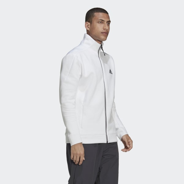 Vástago recinto Incomodidad adidas Z.N.E. Sportswear Track Jacket - White | Men's Training | adidas US