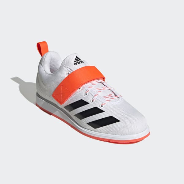 White Powerlift Weightlifting Shoes
