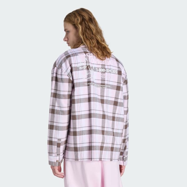 Pink ORIGINALS FLANNEL 롱 슬리브 워크 셔츠