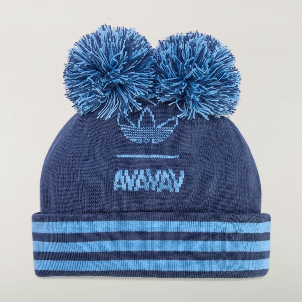 Azul Gorro adidas Originals by AVAVAV Souvenir Pom-Pom
