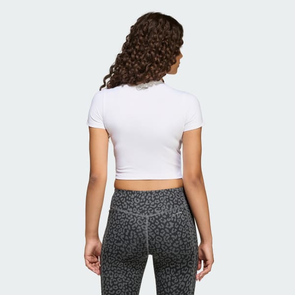 Branco T-SHIRT PEQUENA FUTURE ICONS DE TOQUE SUAVE