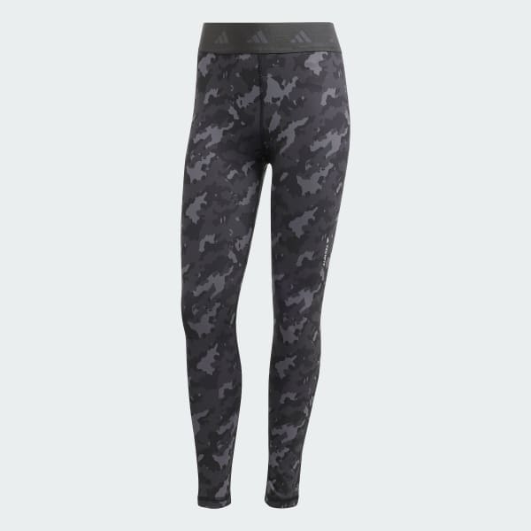 Cinzento Leggings 7/8 Techfit