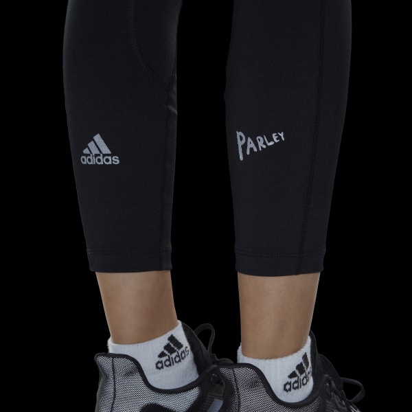 Black adidas x Parley 7/8 Leggings