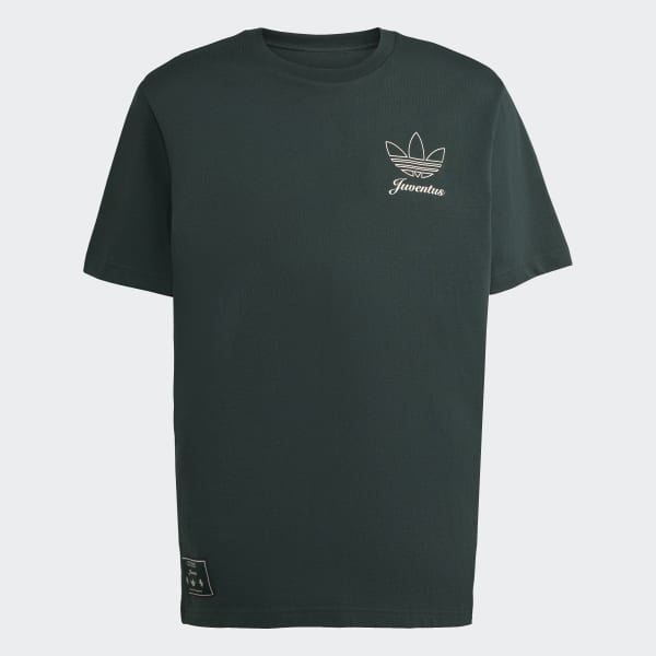 adidas Juventus Terrace Icons Graphic Tee - Green | Free Shipping