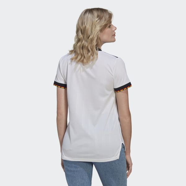 Branco Camisa Alemanha I Feminina 23722