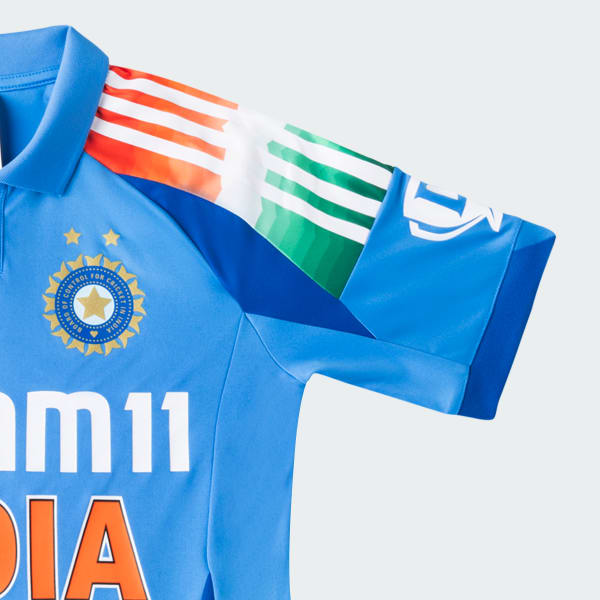 Blue India Cricket One Day International 2025 Junior Replica Jersey
