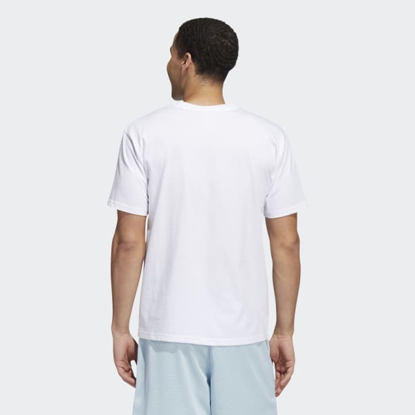Blanco Polo Sport Photo Manga Corta QD331