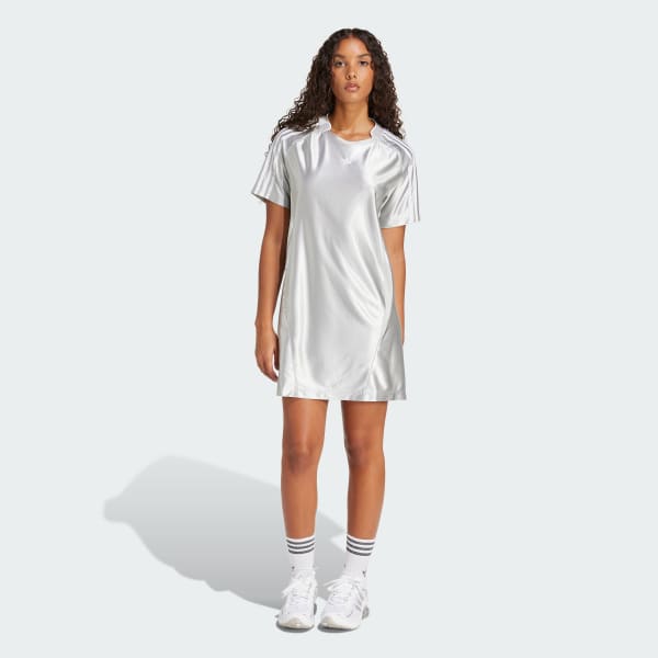 Grey Adicolor Teamgeist Tee Dress