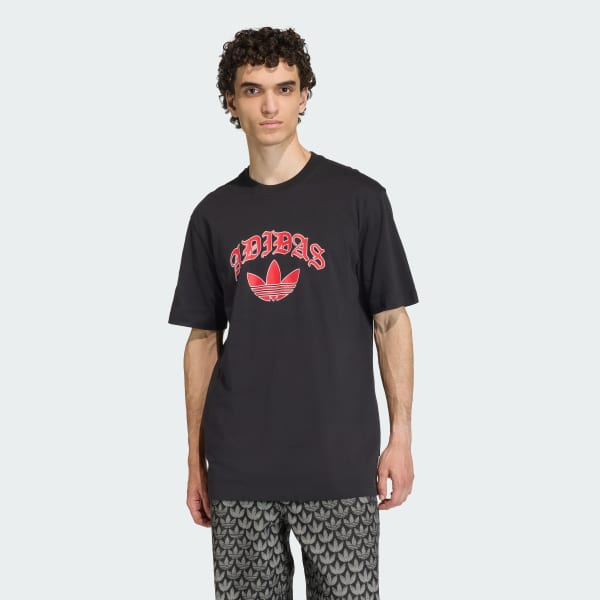 Negro REMERA TRIFOLIO SERIES