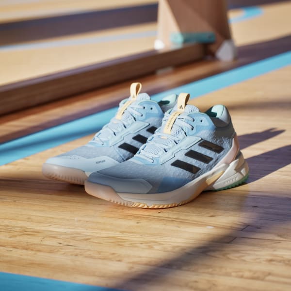 adidas Crazyflight 6 Mid Indoor Shoes - Blue | Free Shipping with