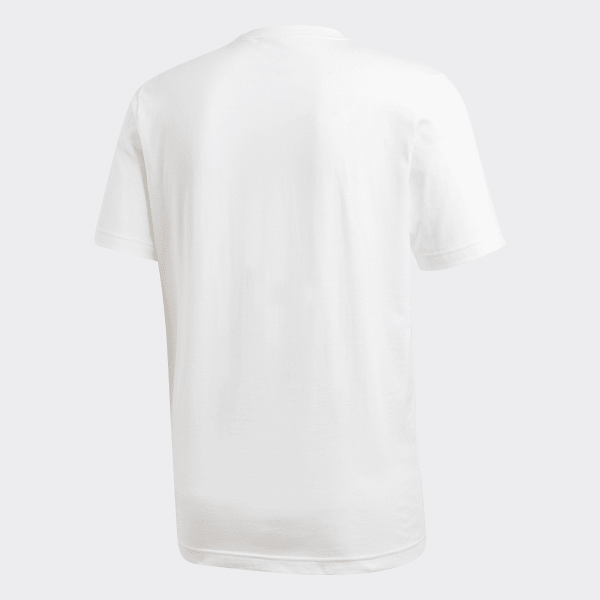 adidas Essentials Plain T-Shirt - White 