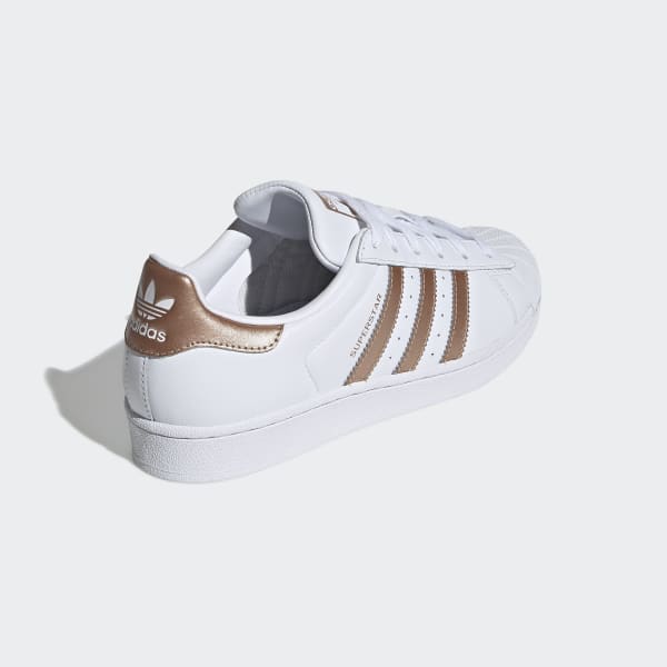 Adidas superstar sale metallic rose gold