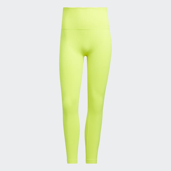 Amarillo Calzas Formotion Sculpt Tiro Alto