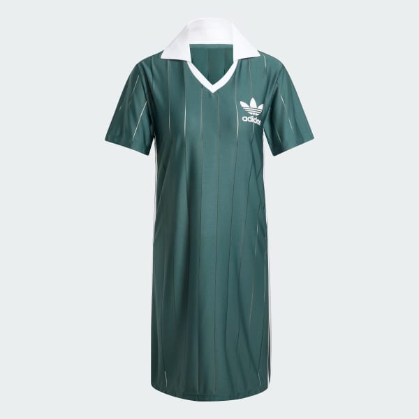 mau-xanh-la Váy Kẻ Sọc Nhỏ 3 Sọc Adicolor