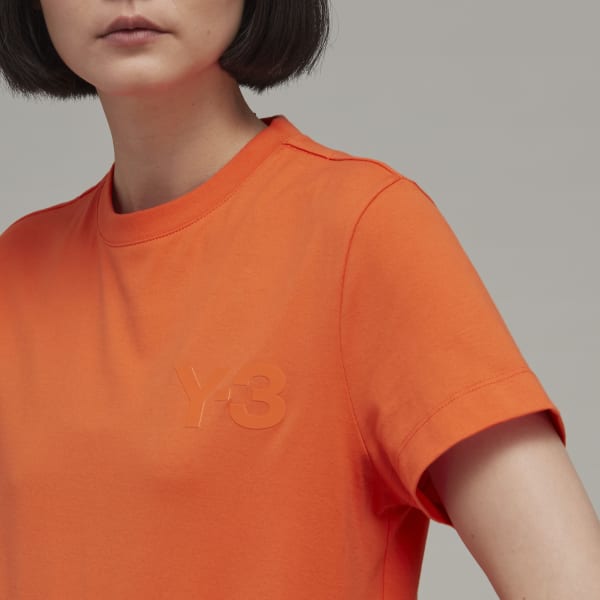 oranje Y-3 Classic Chest Logo T-Shirt 14104