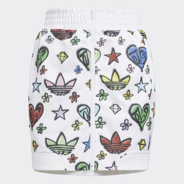 Λευκό Jeremy Scott Monogram Skirt
