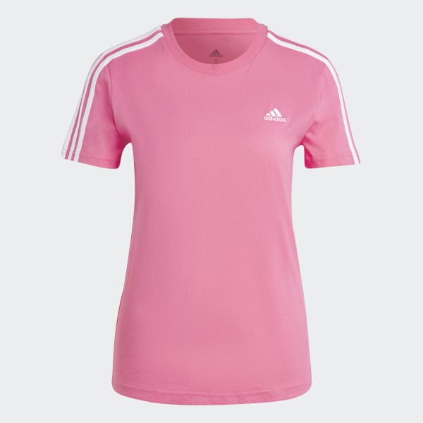 Rose T-shirt Essentials Slim 3-Stripes