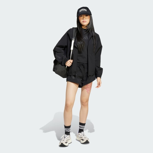 adidas Z.N.E. Woven Full-Zip Track Top - Black | Free