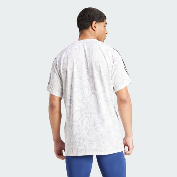 White AEROREADY Tee