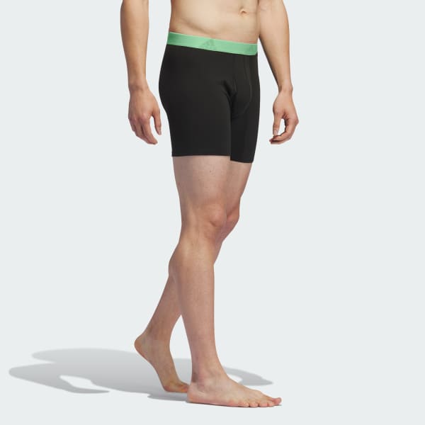Adidas Stretch Cotton 3-Pack Boxer Briefs GLOBAL SHIPPING