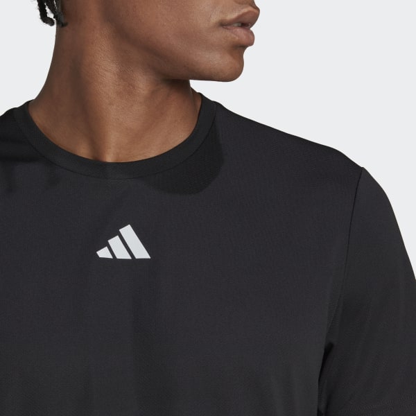 Adidas city sweatshirt in grey best sale and black