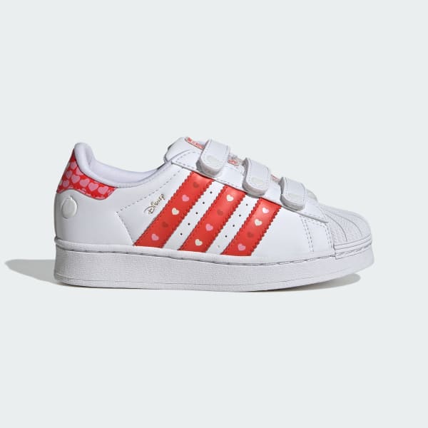 noir CHAUSSURE FERMETURE CONFORTABLE LUMIÈRES LED ADIDAS DISNEY SUPERSTAR